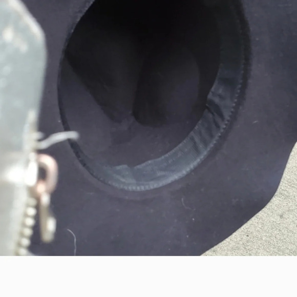 Black Felted  Rodeo Conch hat - Picture 9 of 10